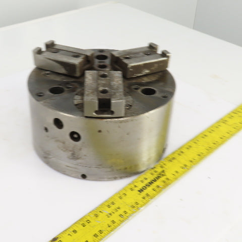 Forkardt E4210C 10" Diameter 3 Jaw Active Pulldown Power Chuck 10,000LBS Drawbar