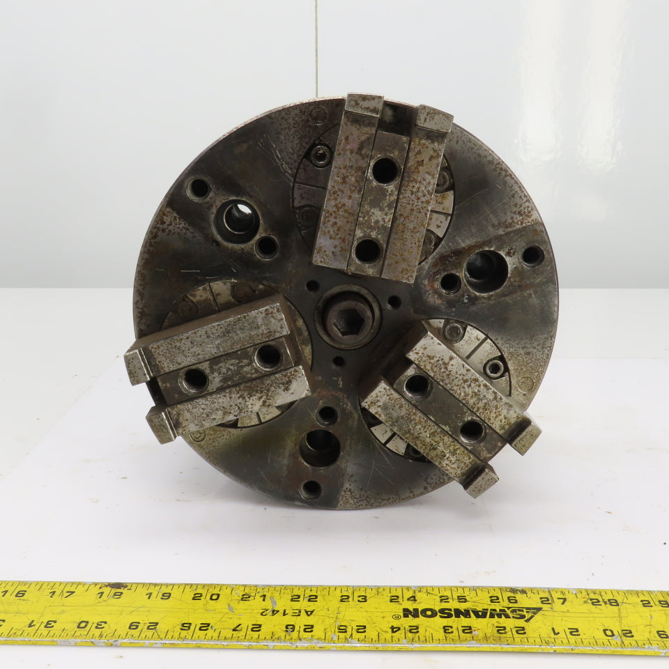 Forkardt E4210C 10" Diameter 3 Jaw Active Pulldown Power Chuck 10,000LBS Drawbar