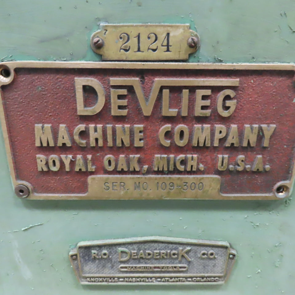 Devlieg Micropoint Precision Tool Grinder Grinding Machine 208-230/460V 3Ph