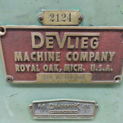 Devlieg Micropoint Precision Tool Grinder Grinding Machine 208-230/460V 3Ph