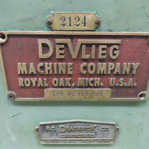 Devlieg Micropoint Precision Tool Grinder Grinding Machine 208-230/460V 3Ph