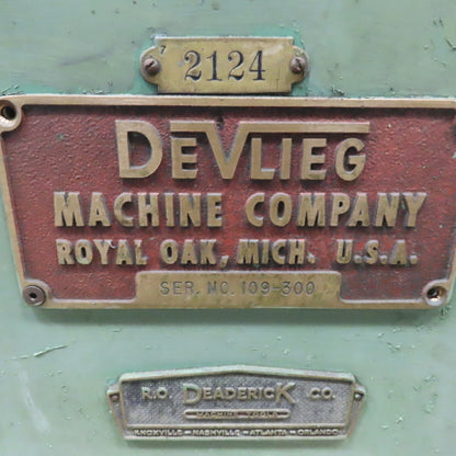 Devlieg Micropoint Precision Tool Grinder Grinding Machine 208-230/460V 3Ph