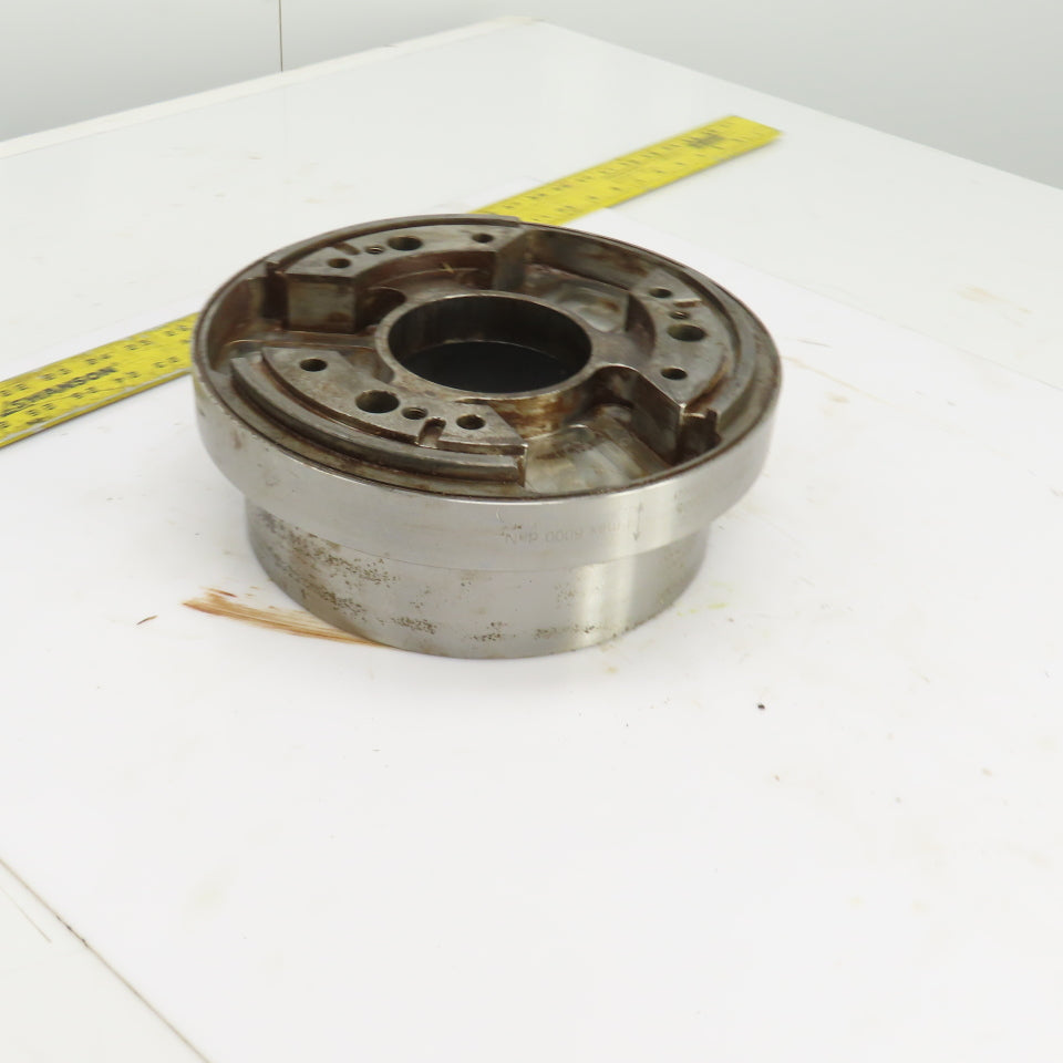 Forkardt Z8-S12-172005 10-1/8" OD Lathe Back Plate Adapter Hollow Power Chuck