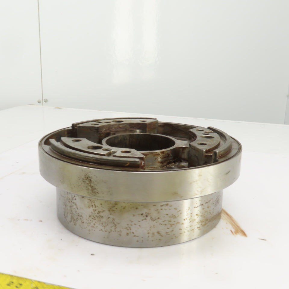Forkardt Z8-S12-172005 10-1/8" OD Lathe Back Plate Adapter Hollow Power Chuck
