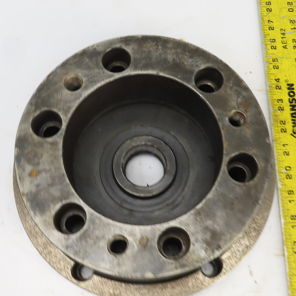 Forkardt E4210C E4210CW03 10" OD Lathe Chuck Back Plate Adapter