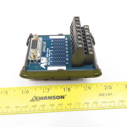 ASI IMHD15F 15 Position Serial Terminal Interface Module Lot Of 2