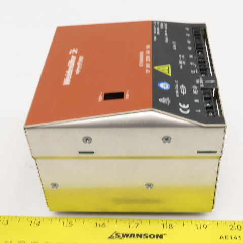 Weidmuller 8708680000 100-120VAC Input 24VDC Output Power Supply