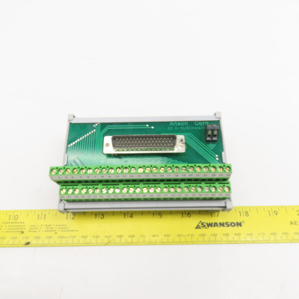Altech 5744.2 50 D-Sub Male Pin To Terminal Connection Interface