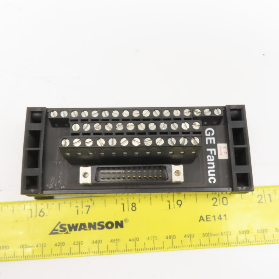 GE Fanuc IC693ACC337A 24 Male Flat Pin Sub-D Ribbon To Terminal Interface