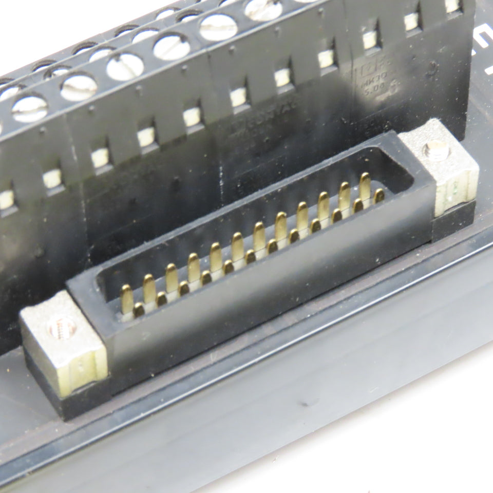 GE Fanuc IC693ACC337A 24 Male Flat Pin Sub-D Ribbon To Terminal Interface