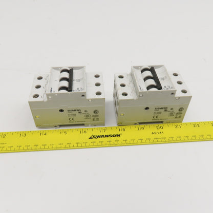 Siemens 5SX23 10A 16A 400V Fuse 3 Pole Lot Of 2