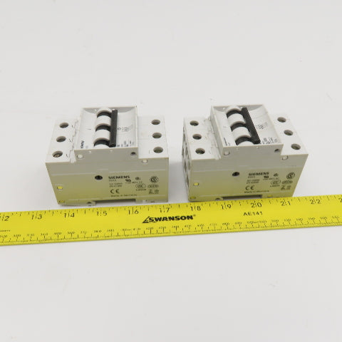 Siemens 5SX23 10A 16A 400V Fuse 3 Pole Lot Of 2