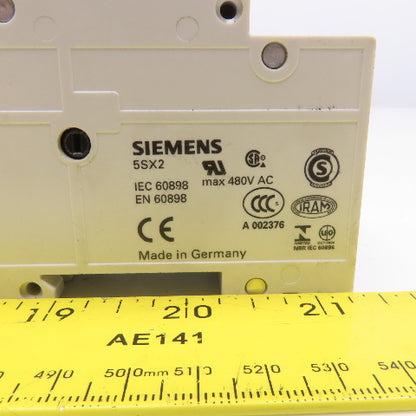 Siemens 5SX23 10A 16A 400V Fuse 3 Pole Lot Of 2