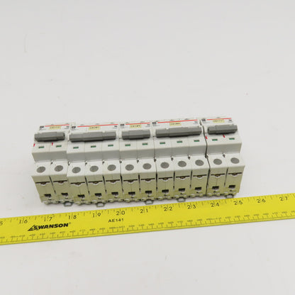 Cutler Hammer WMS3 WMS2 415VAC Misc. 2 & 3 Pole Breakers 16A, 6A, 10A Lot Of 5