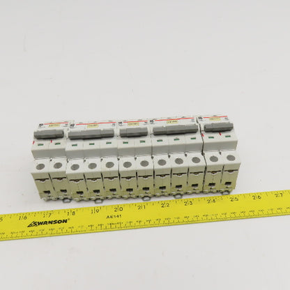 Cutler Hammer WMS3 WMS2 415VAC Misc. 2 & 3 Pole Breakers 16A, 6A, 10A Lot Of 5