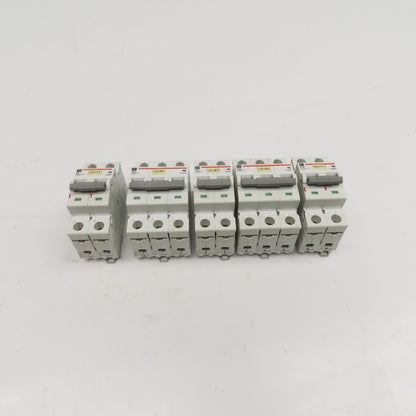 Cutler Hammer WMS3 WMS2 415VAC Misc. 2 & 3 Pole Breakers 16A, 6A, 10A Lot Of 5