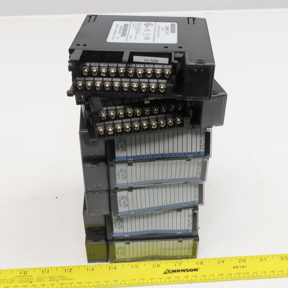 GE Fanuc IC693MDL741G 12/24VDC Output Module Lot OF 7