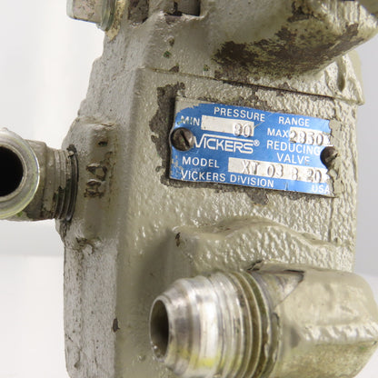 Vickers XT-03B.20 Reducing Hydraulic Valve 80-2850 PSI Lot Of 2