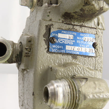 Vickers XT-03B.20 Reducing Hydraulic Valve 80-2850 PSI Lot Of 2