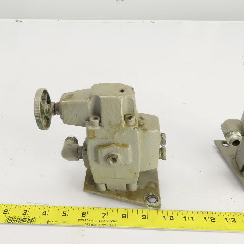 Vickers XT-03B.20 Reducing Hydraulic Valve 80-2850 PSI Lot Of 2