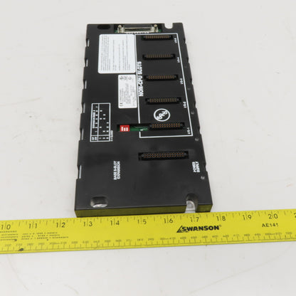 GE Fanuc IC693CHS398J 5 Slot PLC Chassis Expansion Rack EMI Enhanced