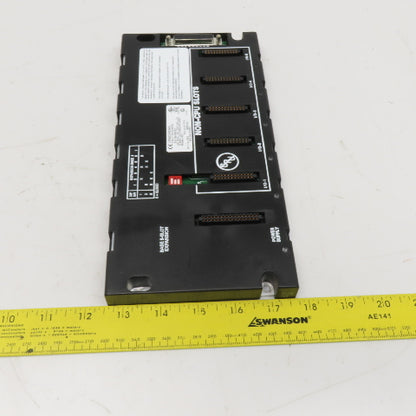 GE Fanuc IC693CHS398J 5 Slot PLC Chassis Expansion Rack EMI Enhanced
