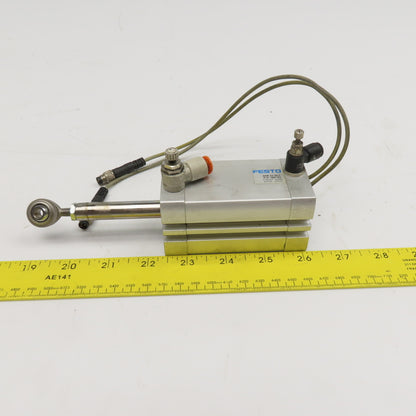 Festo ADN-32-50-I-P-A 32mm Bore 50mm Stroke Double Acting Air Cylinder & Sensors