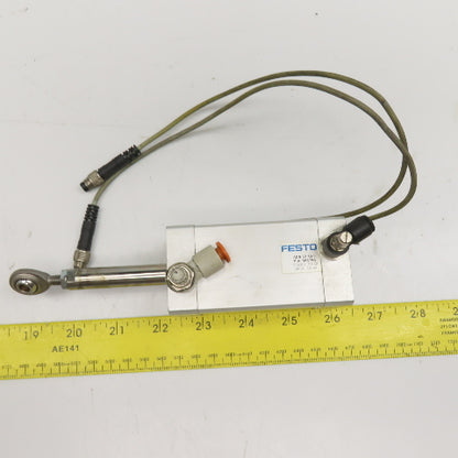 Festo ADN-32-50-I-P-A 32mm Bore 50mm Stroke Double Acting Air Cylinder & Sensors