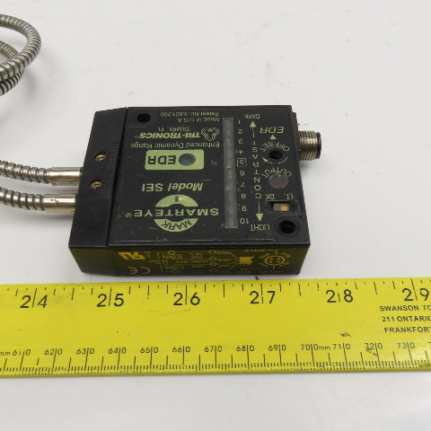 Tri-Tronics Model SEIK Smarteye Mark II Fiber Optic Optical Block 12-24VDC