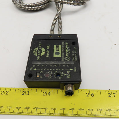 Tri-Tronics Model SEIK Smarteye Mark II Fiber Optic Optical Block 12-24VDC