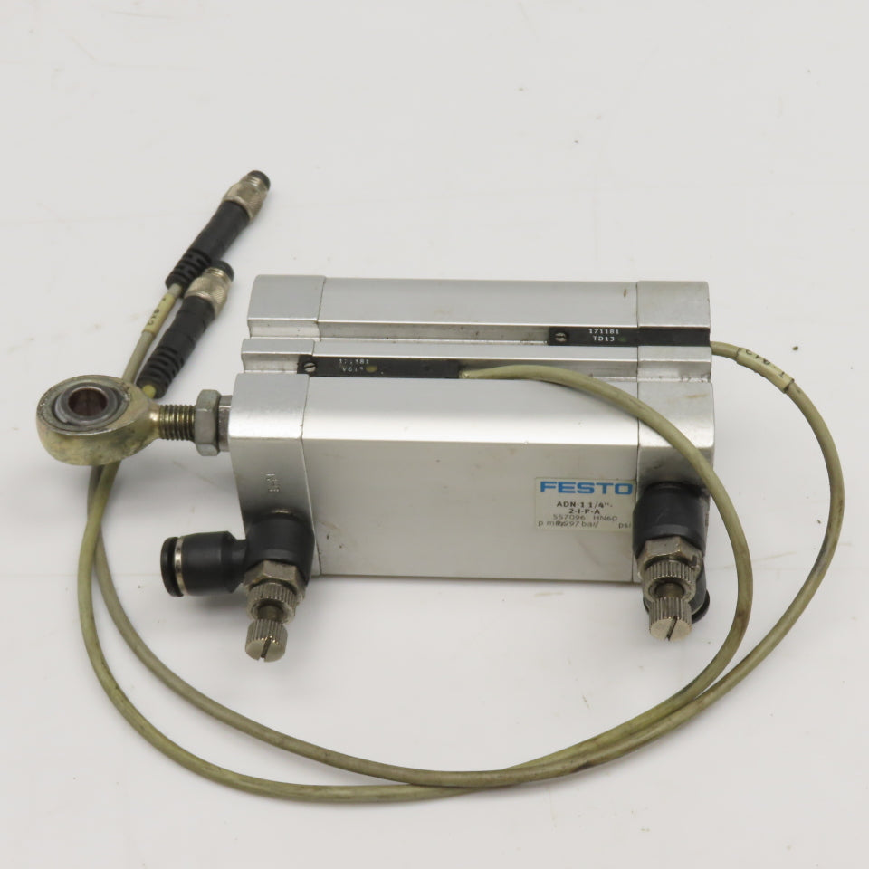 Festo ADN-1-1/4"-2-I-P-A 1-1/4" Bore 2" Stroke Double Acting Air Cylinder