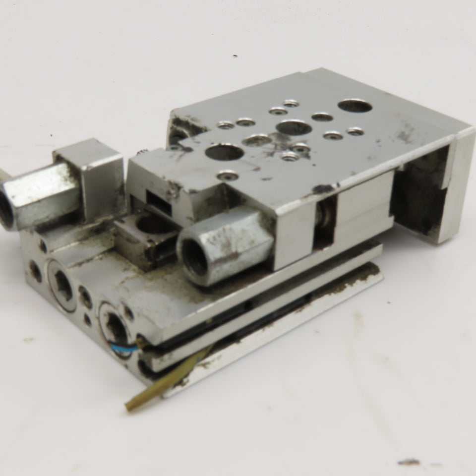 Festo SLT-10-20-P-A 10mm Bore 20mm Stroke Mini Air Slide Plate Guided Cylinder