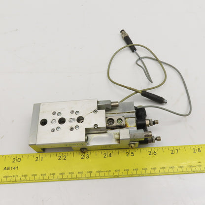 Festo SLT-10-30-A-CC-B 10mm Bore 30mm Stroke Mini Airslide Plate Guided Cylinder