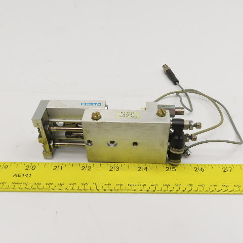 Festo SLT-10-30-A-CC-B 10mm Bore 30mm Stroke Mini Airslide Plate Guided Cylinder