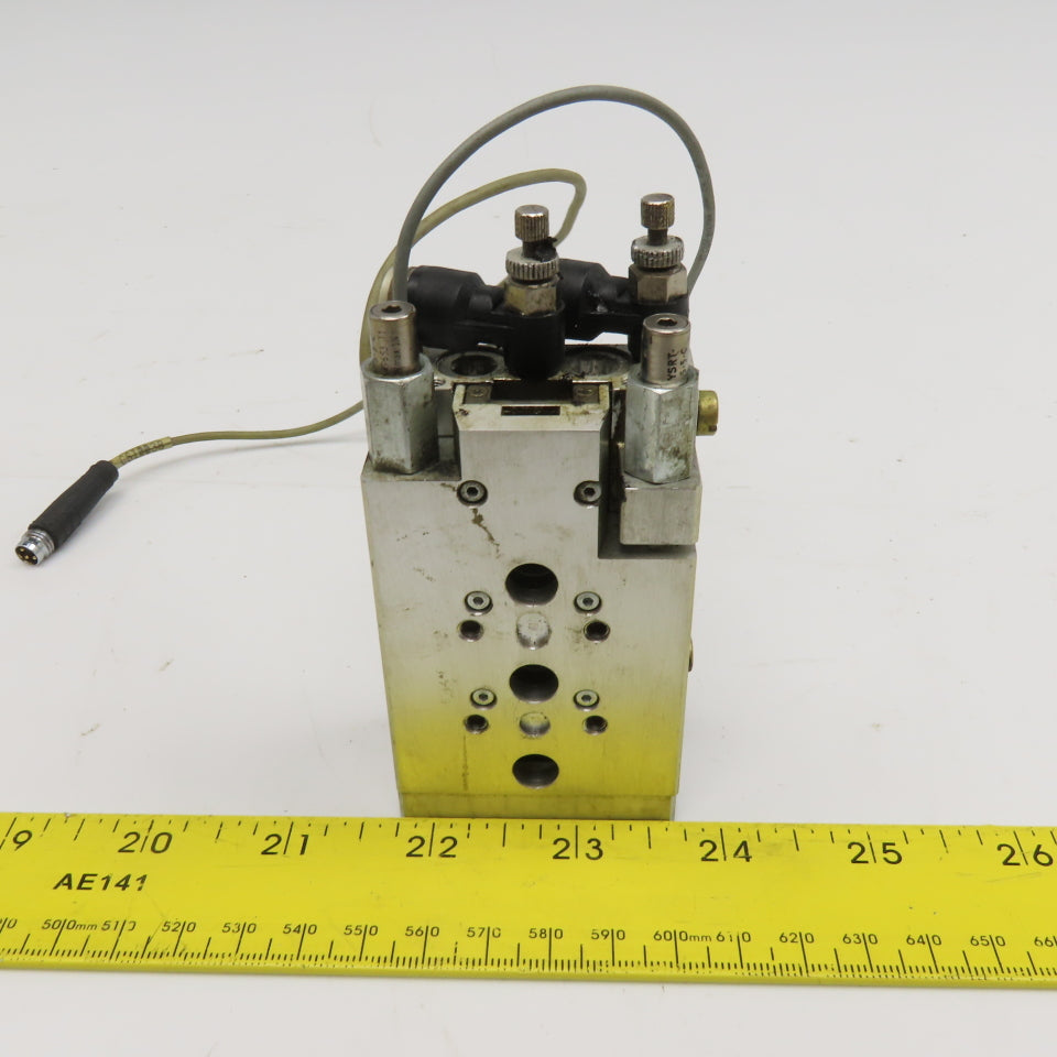 Festo SLT-10-30-A-CC-B 10mm Bore 30mm Stroke Mini Airslide Plate Guided Cylinder