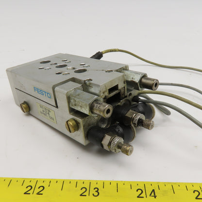 Festo SLT-10-30-A-CC-B 10mm Bore 30mm Stroke Mini Airslide Plate Guided Cylinder