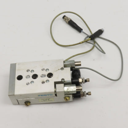 Festo SLT-10-30-A-CC-B 10mm Bore 30mm Stroke Mini Airslide Plate Guided Cylinder