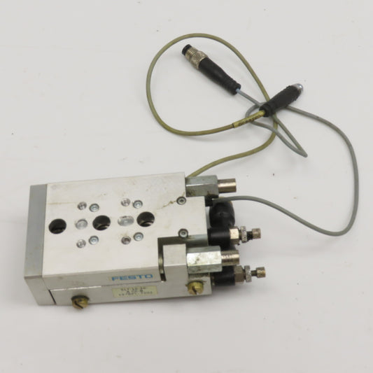 Festo SLT-10-30-A-CC-B 10mm Bore 30mm Stroke Mini Airslide Plate Guided Cylinder