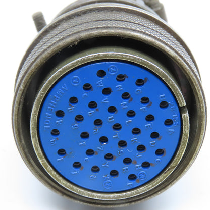 Amphenol F16A 28-15S Circular Connector 35 Position Female Solder Cup Size 28