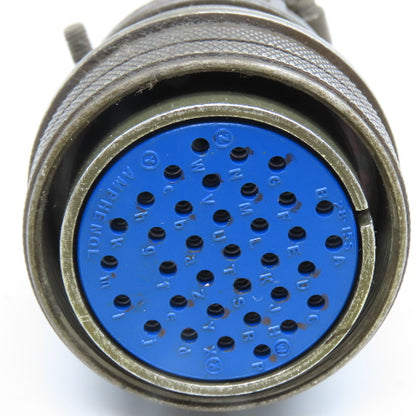 Amphenol F16A 28-15S Circular Connector 35 Position Female Solder Cup Size 28