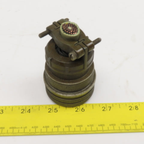 Amphenol F16A 28-15S Circular Connector 35 Position Female Solder Cup Size 28