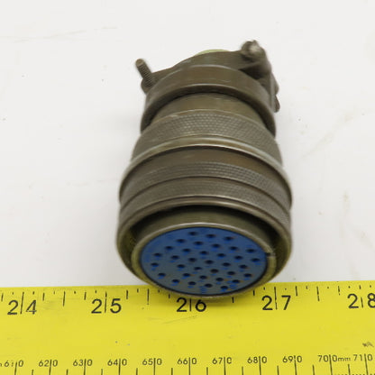 Amphenol F16A 28-15S Circular Connector 35 Position Female Solder Cup Size 28