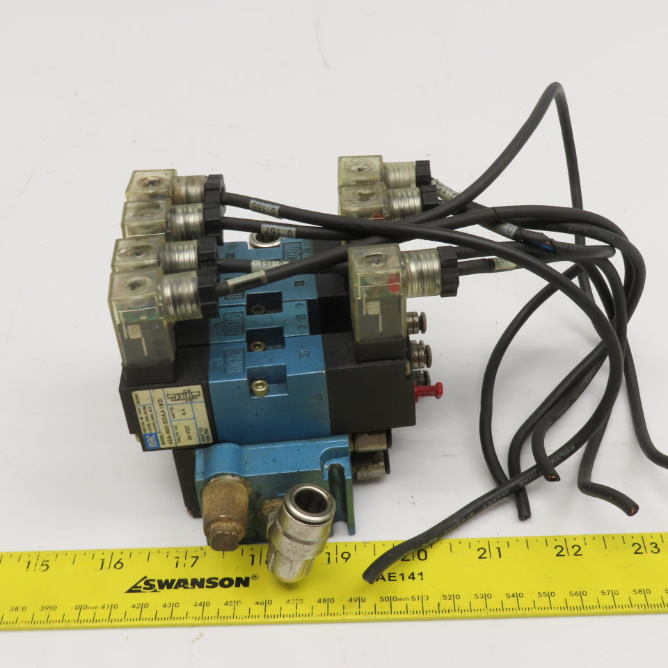 Festo 45A-NAC-DDAJ-1KE Pneumatic Valve Assembly 2 Way Manifold 24VDC