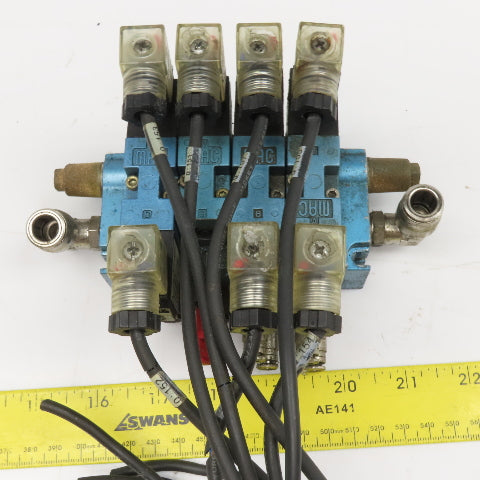 Festo 45A-NAC-DDAJ-1KE Pneumatic Valve Assembly 2 Way Manifold 24VDC