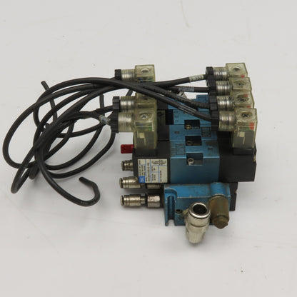 Festo 45A-NAC-DDAJ-1KE Pneumatic Valve Assembly 2 Way Manifold 24VDC