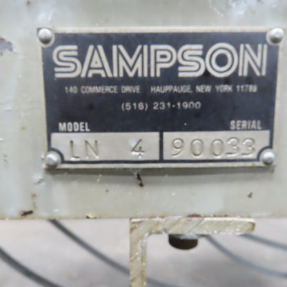 Sampson LN4 Flying 4 Blade Multi Cut Framing Cut Off Notching Framing Saw