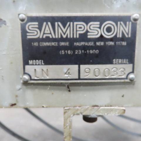 Sampson LN4 Flying 4 Blade Multi Cut Framing Cut Off Notching Framing Saw
