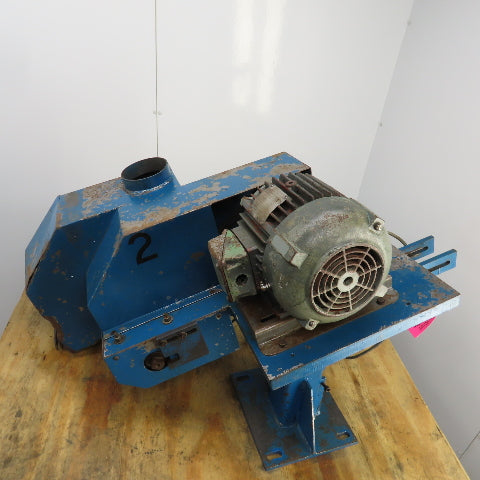 RandBright HD-100 5HP Centerless Grinder/Polisher Deburring Head 480V 3PH