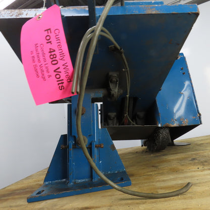 RandBright HD-100 5HP Centerless Grinder/Polisher Deburring Head 480V 3PH