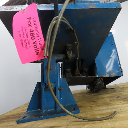 RandBright HD-100 5HP Centerless Grinder/Polisher Deburring Head 480V 3PH
